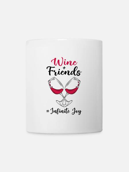 Wein Rotwein - Tasse - Weiß
