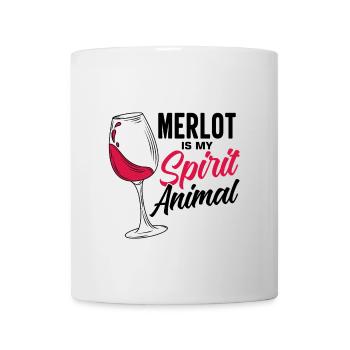 Wein Rotwein - Tasse - Weiß - Vorne