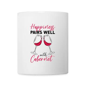 Wein Rotwein - Tasse - Weiß - Vorne
