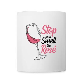 Wine Rosé - Mug - white - Front