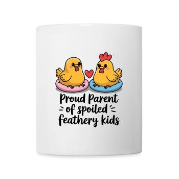 Poulets Poulets - Mug blanc - blanc - Devant