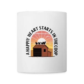 Poulets Poulets - Mug blanc - blanc - Devant
