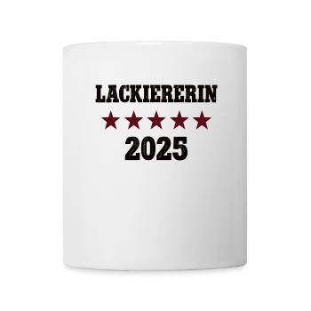 2025 Lackiererin Beruf Abschluß Lehre Bestanden - Tasse - Weiß - Vorne
