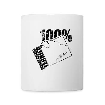 PARSON RUSSELL TERRIER 100 dogs dog Wilsigns - Mug - white - Front