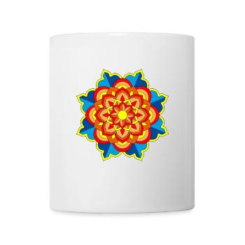 Mandala Meditation Art - Mug - white - Front