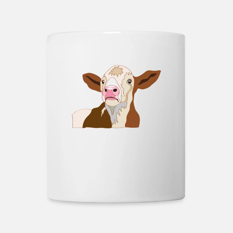 veau - Mug blanc - blanc