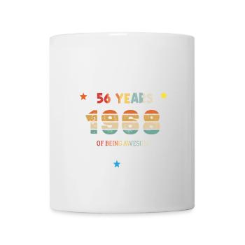 56 Years Old Made In 1968 Vintage February 1968 - Mug - white - Front