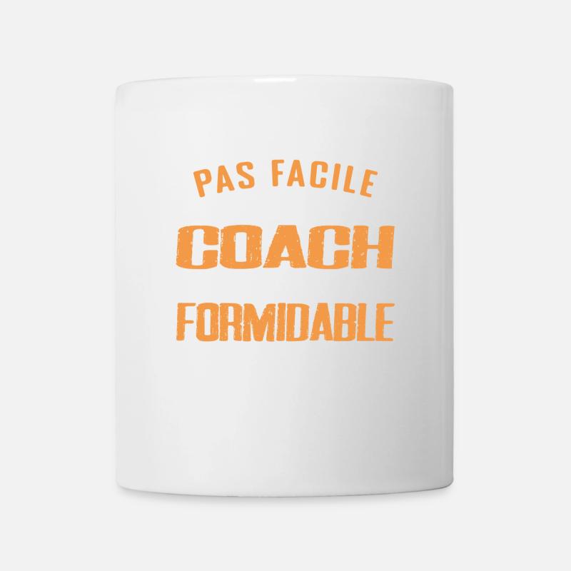 COACH Sports Coach Geschenk Coach Formidable - Tasse - Weiß