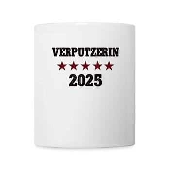 2025 Verputzerin Abschluß Lehre Bestanden Azubi - Tasse - Weiß - Vorne