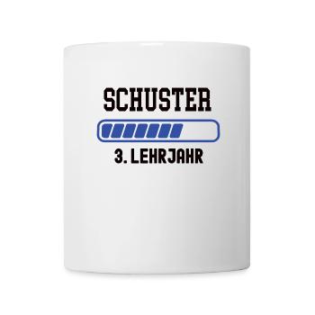 Ausbildung Schuster 3. Lehrjahr Schusterausbildung - Tasse - Weiß - Vorne