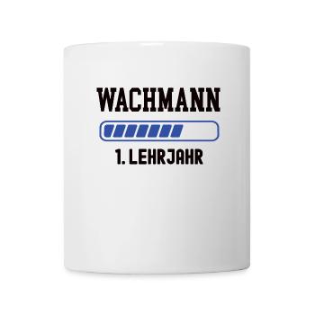 Ausbildung Wachmann 1. Lehrjahr Wachmannausbildung - Tasse - Weiß - Vorne