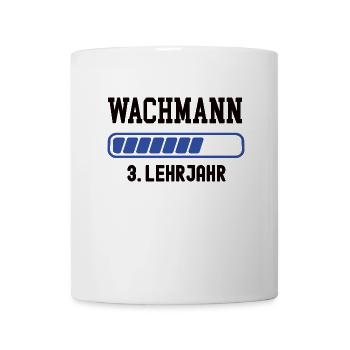 Ausbildung Wachmann 3. Lehrjahr Wachmannausbildung - Tasse - Weiß - Vorne