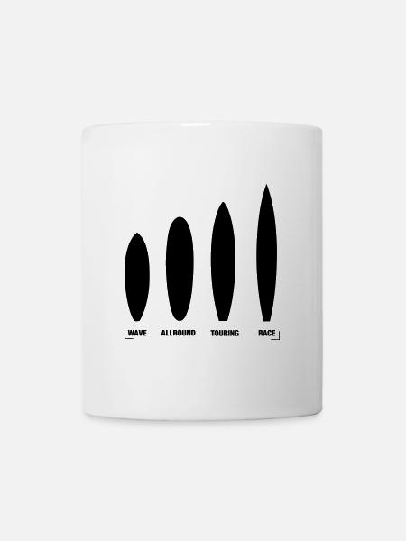 Board types in stand up paddling - Mug - white