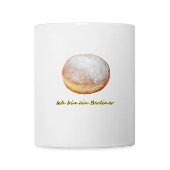 Berliner - Tasse - Weiß - Vorne