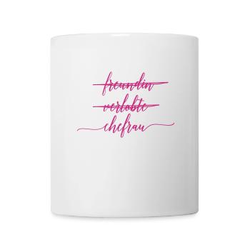 ehefrau - Tasse - Weiß - Vorne