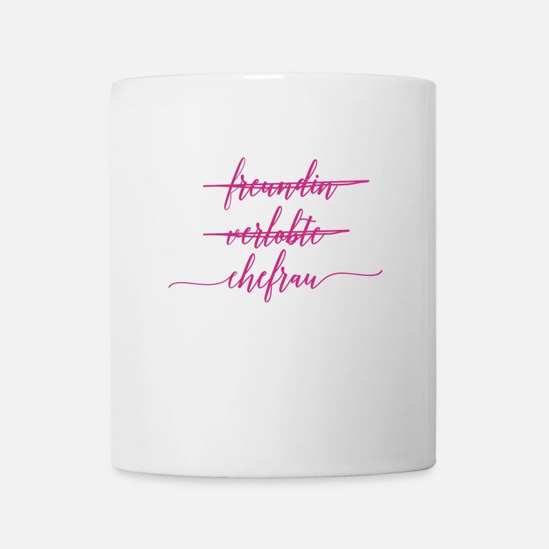 ehefrau - Tasse - Weiß