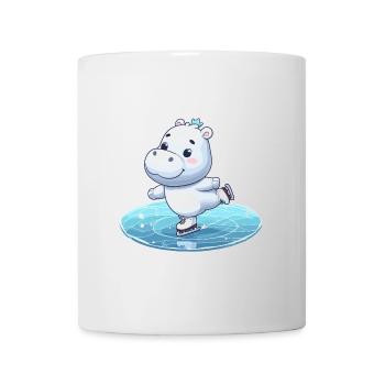 Designs For Kids – Cheerful Hippos - Mug - white - Front