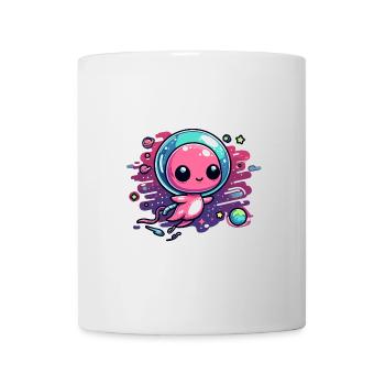 Designs For Kids – Freundliche Aliens - Tasse - Weiß - Vorne