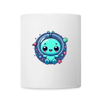Designs For Kids – Freundliche Aliens - Tasse - Weiß - Vorne