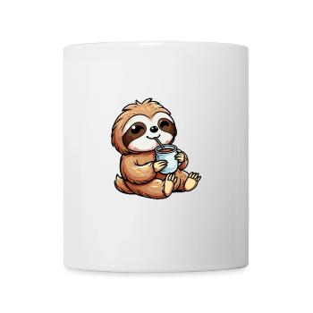 Designs pour enfants – Fluffy Sloths - Mug blanc - blanc - Devant