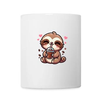 Designs for Kids – Flauschige Faultiere - Tasse - Weiß - Vorne