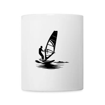 Wellenreiter und Segelfreunde atemberaubende Segel - Tasse - Weiß - Vorne