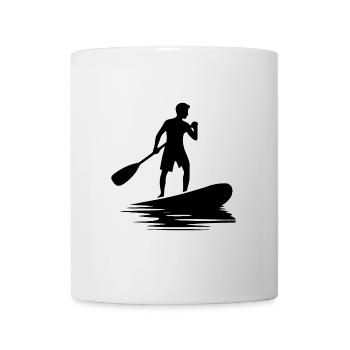Stand Up Paddling und Brett Paddelausbildung - Tasse - Weiß - Vorne