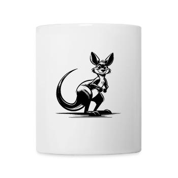 Australisches lächelndes Känguru - Tasse - Weiß - Vorne