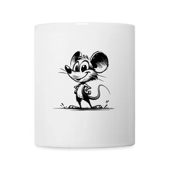 Baby Mouse Kids Pencil Sketch - Mug - white - Front