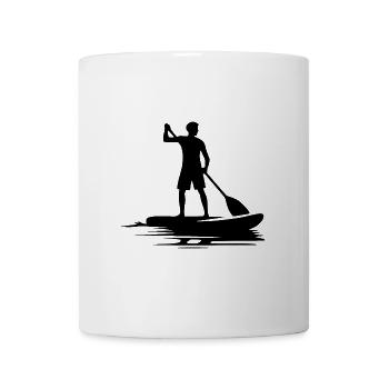 Stand Up Paddling Club Paddel Kurs - Tasse - Weiß - Vorne