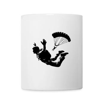 Deux parachutisme amateur - Mug blanc - blanc - Devant