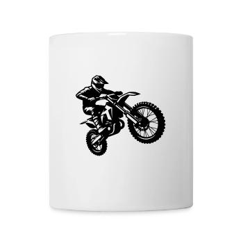 Hot Jumping Off-Road Machine Hobby Motorsport - Mug - white - Front