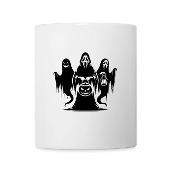 Schaurige Horror Untote Halloween Gespenster - Tasse - Weiß - Vorne