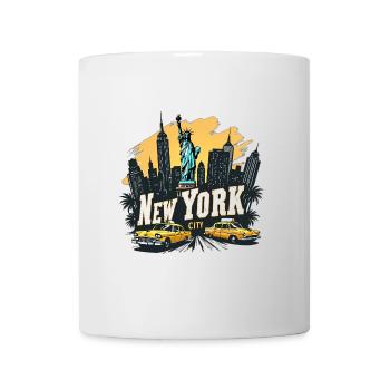 New York – Horizon - Mug blanc - blanc - Devant