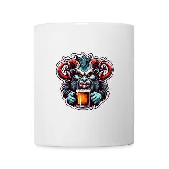 Krampus / Tradition / Culture / d’hiver - Mug blanc - blanc - Devant