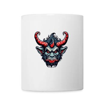 Krampus / Tradition / Culture / d’hiver - Mug blanc - blanc - Devant