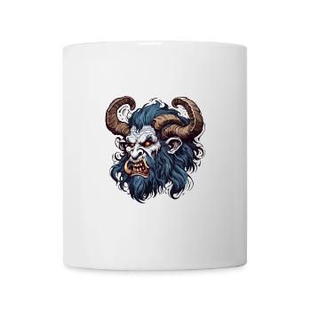 Krampus / Tradition / Culture / d’hiver - Mug blanc - blanc - Devant