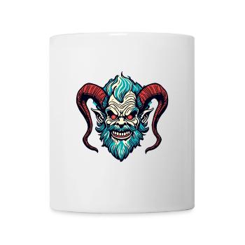 Krampus / Tradition / Culture / d’hiver - Mug blanc - blanc - Devant