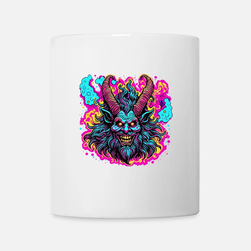 Krampus / Tradition / Kultur / Wintergeist - Tasse - Weiß