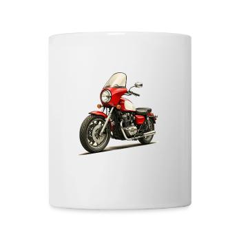 Moto classique Moto rétro Moto vintage - Mug blanc - blanc - Devant