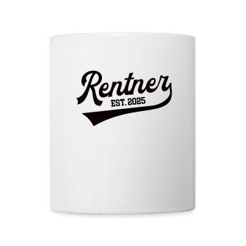 Rentner 2025 Abschied Kollege Chef Rente Beruf Job - Tasse - Weiß - Vorne