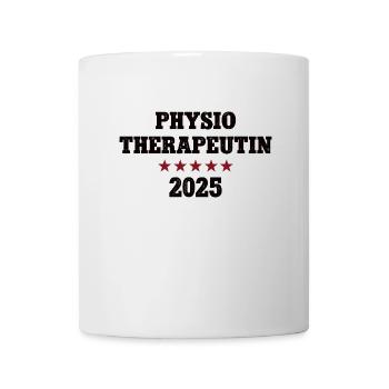 Physio Therapeutin Physiotherapie Krankengymnastik - Tasse - Weiß - Vorne
