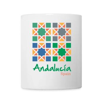 Andalusian Tiles 4 - Mug - white - Front
