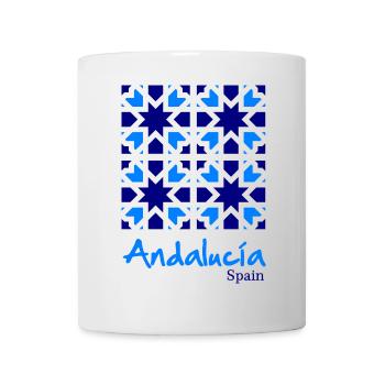 Andalusian Tiles 6 - Mug - white - Front