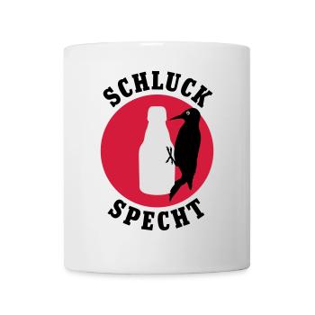 Schluckspecht | Bier | Specht | Vogel - Mug - white - Front