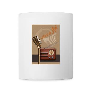 Musik singen - Tasse - Weiß - Vorne