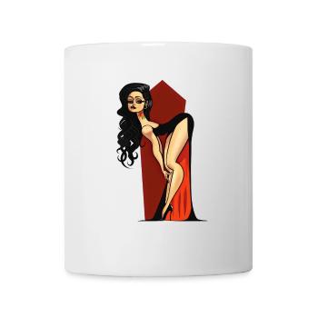 Vampire Pin-up - Mug - white - Front