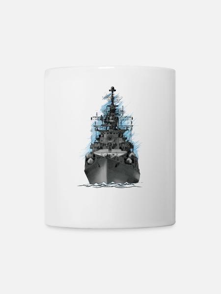 Schiff - Tasse - Weiß