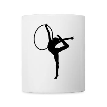 Rhythmische Gymnastik - Tasse - Weiß - Vorne