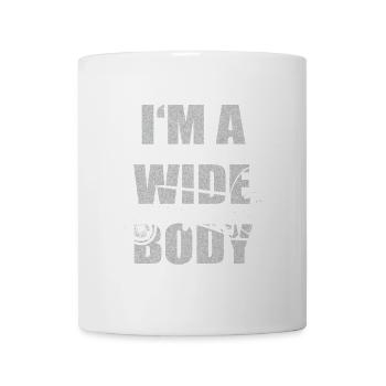 Widebody avion - Mug blanc - blanc - Devant